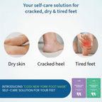 Relaxing Aroma Foot Mask, Home Spa Moisturizing Pedicure Socks, 6 Pairs, For Dry Cracked Heel, Hydrating Foot Treatment, Made in Korea (Lavender)
