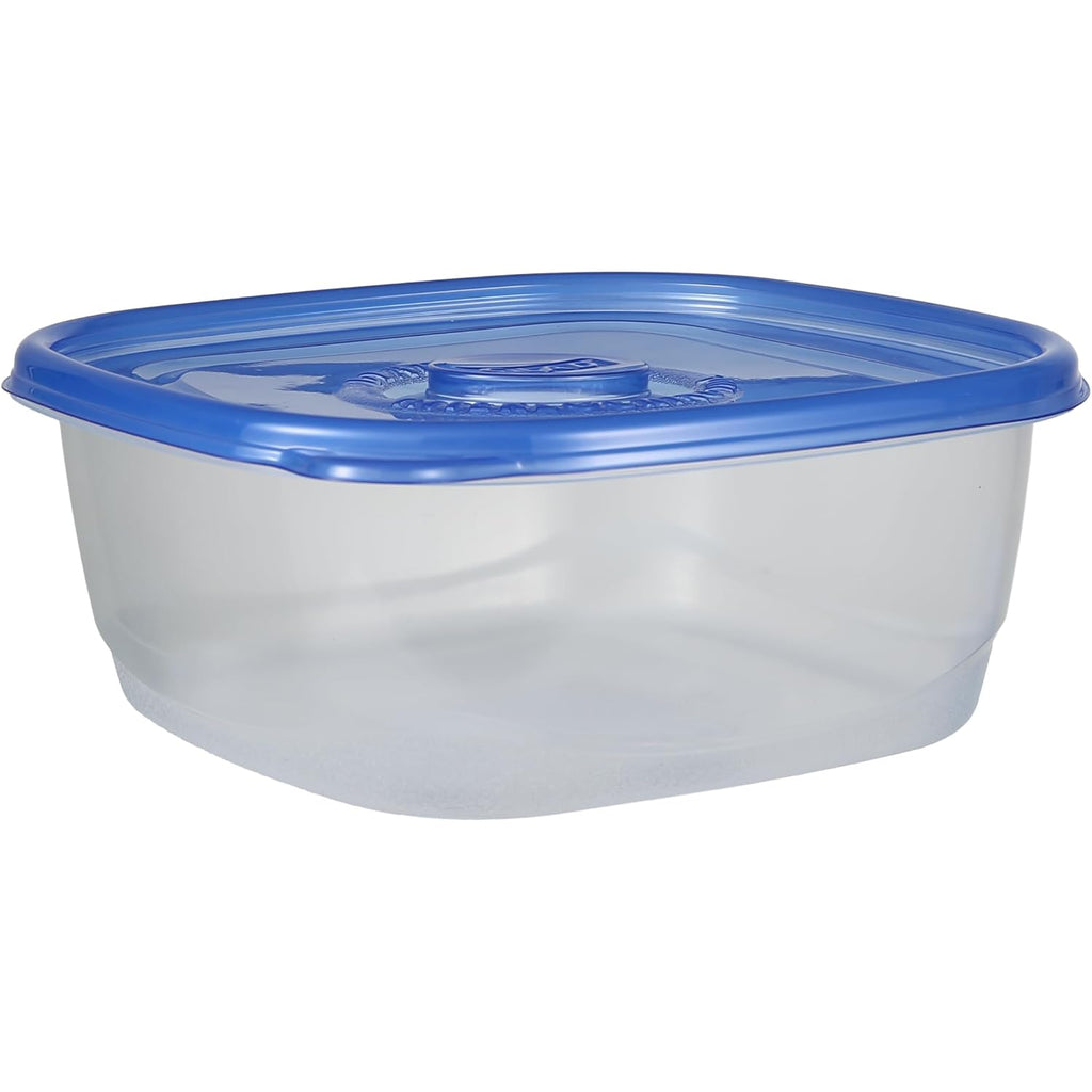 Glad Gladware Xl Square Food Storage Containers With Lock Tight Lids, Bpa-Free Family Size Plastic Containers For Leftovers, Meal Prep, And Freezer Storage, Dishwasher Safe, 104 Oz, 3 Count