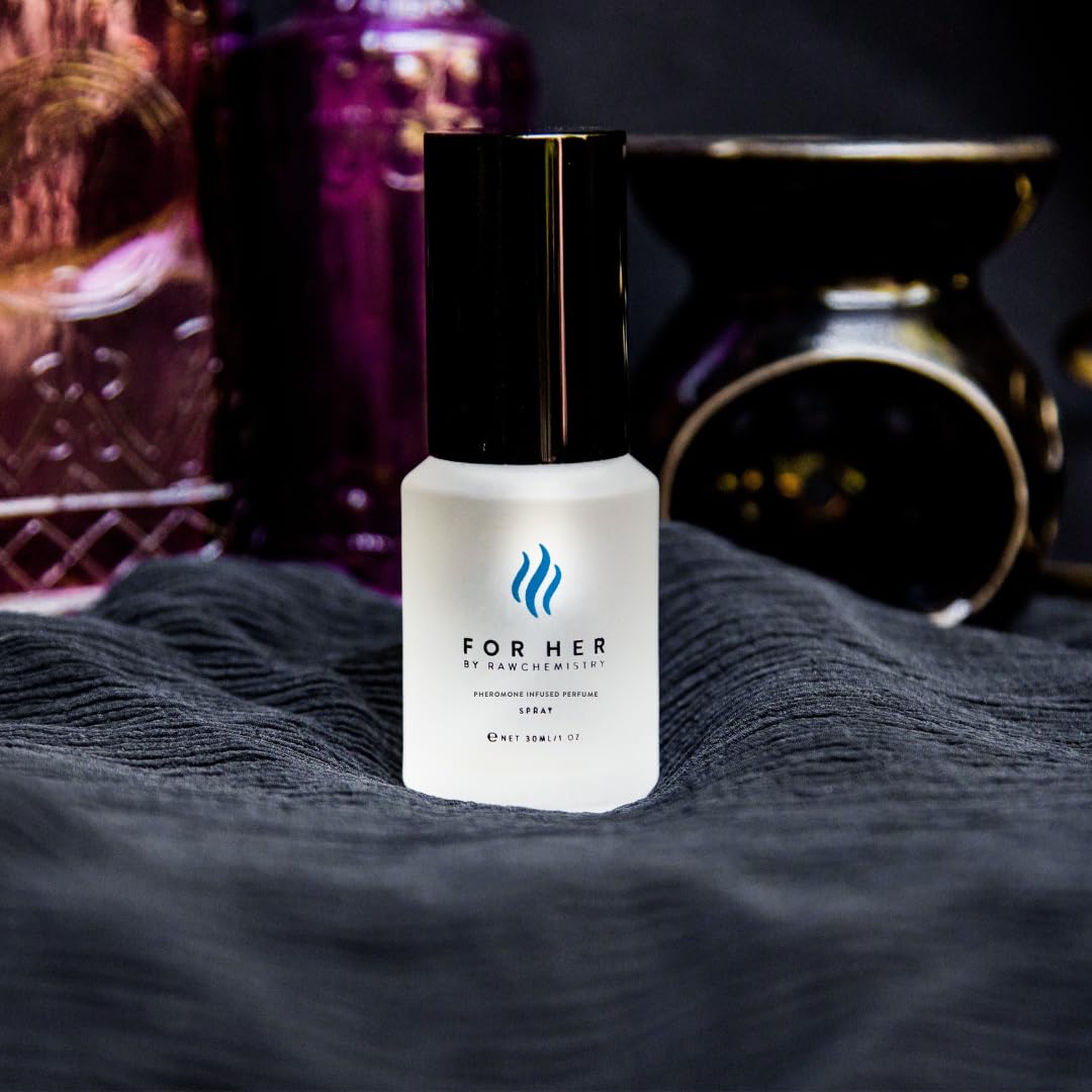 RawChemistry For Her A Pheromone Infused Perfume, for Her - Elegance, Extra Strength Formula 1 oz.