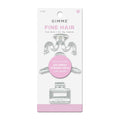 Gimme Beauty Fine Hair Claw Clips - Durable, No-Slip Design For Thin Hair - Mini Claw Clips Made From Strong & Break-Resistant Recycled Plastic - 3 Pack, Clear