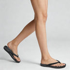 Flip Flops For Women With Arch Support - Square Toe Thong Sandals Comfortable Lightweight Summer Beach Walking Sandals