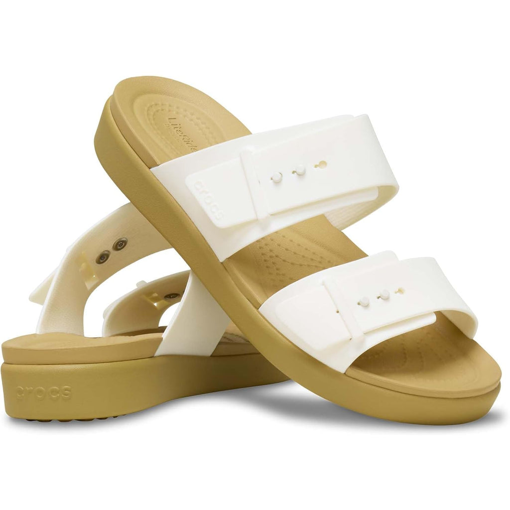 Crocs Women's Brooklyn Buckle Low Sandals