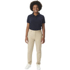 French Toast Women'S Juniors' Short Sleeve Stretch Pique Polo Shirt