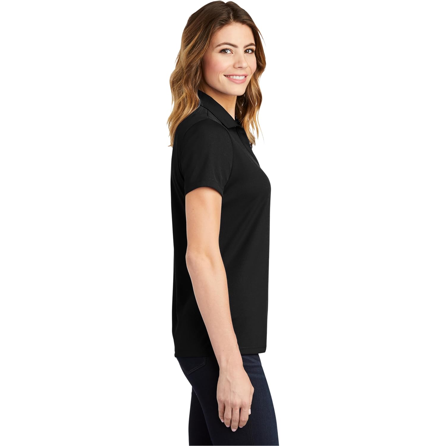 Sport-Tek Women'S Posicharge Racermesh Polo