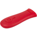 Lodge Silicone Hot Handle Holder - Heat-Resistant Cast Iron Skillet Handle Cover for Pans 9 Inches & Larger - Dishwasher-Friendly Silicone Hot Grip Sleeve - Reusable Skillet Accessory - Red