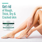 Urea cream 40 perent for feet: Maximum Strength Urea lotion -For Callus and Cracked Heels Treatment-Rough Thick Skin for foot- Crema 5.29 oz.(150g)