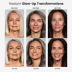 Prime Prometics Color Changing Foundation For Mature Women – Instantly Adapts To Your Skin Tone – Buildable Light-To-Medium Coverage – 12-Hour Wear – Natural Dewy Finish – Hypoallergenic