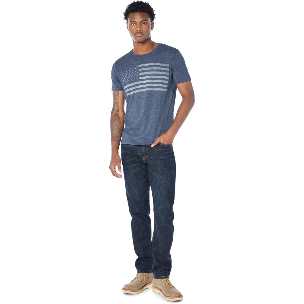 Lucky Brand USA Flag Graphic Tee