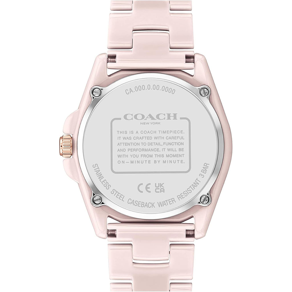 Coach Greyson Women'S Ceramic Watches | Enhancing Elegance For Every Event | Water Resistant