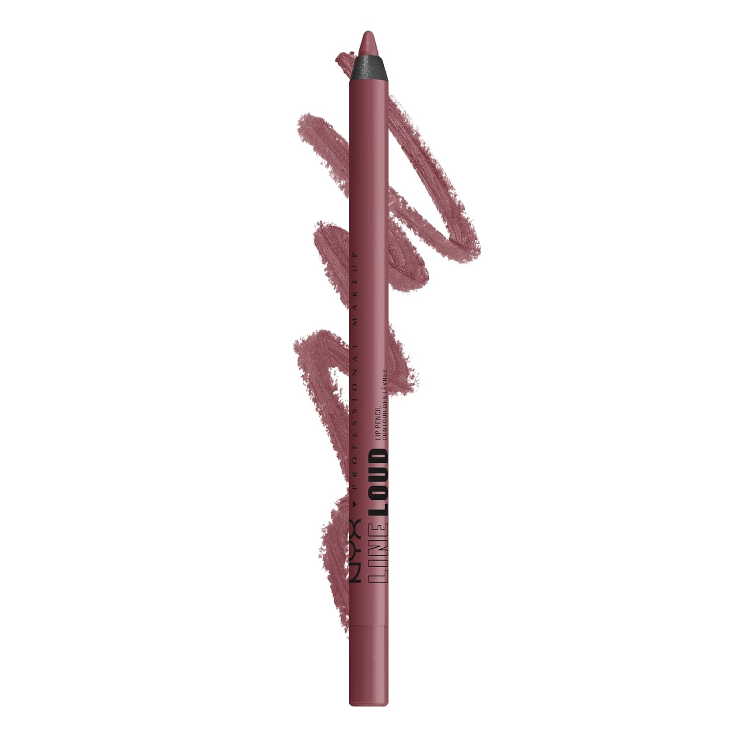 NYX PROFESSIONAL MAKEUP Line Loud Lip Liner, Longwear and Pigmented Lip Pencil with Jojoba Oil & Vitamin E - Magic Maker (Midtone Bright Orange)
