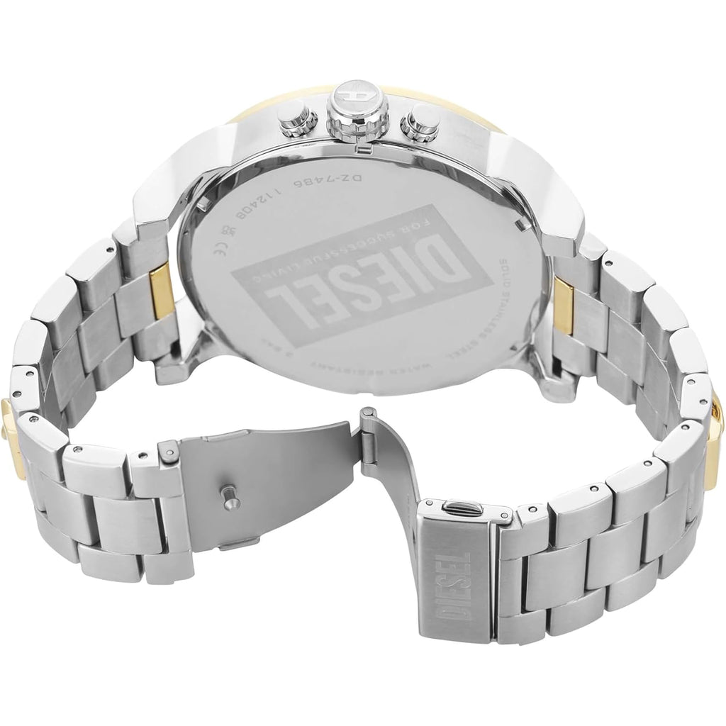 Diesel Mr. Daddy 2.0 Men'S Watch, Stainless Steel Chronograph Sports Watch For Men