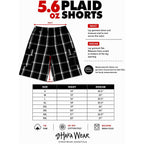 Shaka Wear 5.6Oz Plaid Shorts