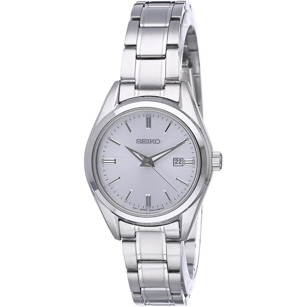 Seiko Watch For Women - Date Calendar, And Water-Resistant To 100M