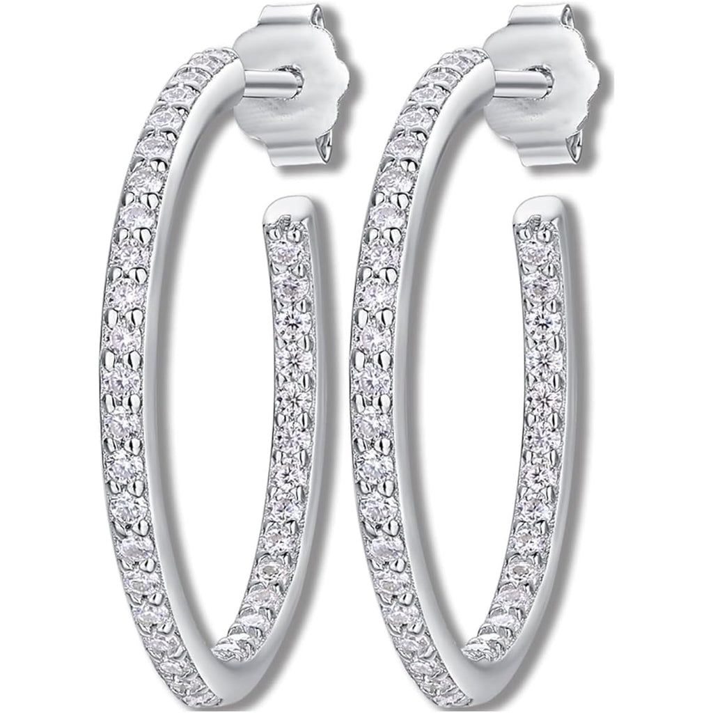 14K Gold 0.7ct Diamond Drop Earrings for Women,D-Color VVS1 Earring, Lovely Gift for Girlfriend on Birthday