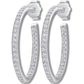 14K Gold 0.7ct Diamond Drop Earrings for Women,D-Color VVS1 Earring, Lovely Gift for Girlfriend on Birthday