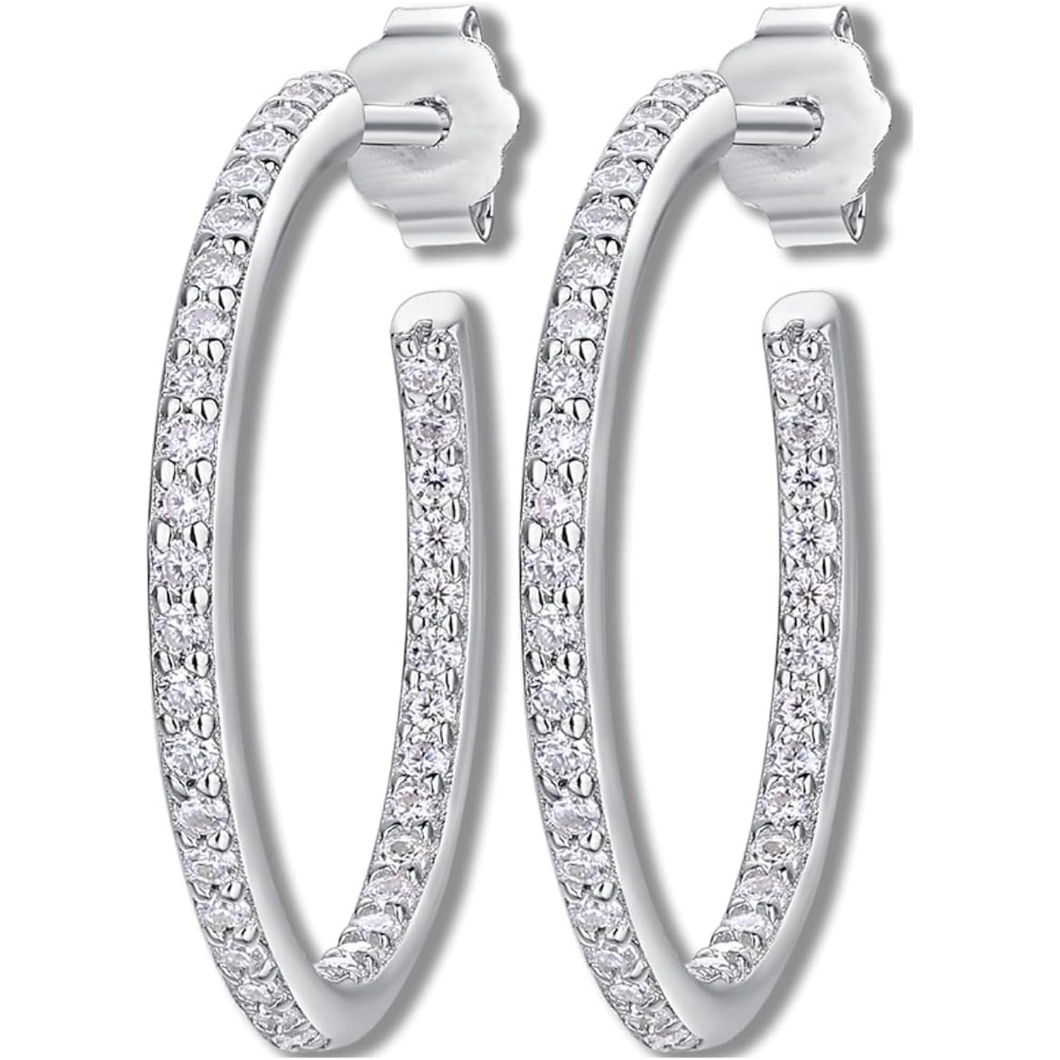 14K Gold 0.7ct Diamond Drop Earrings for Women,D-Color VVS1 Earring, Lovely Gift for Girlfriend on Birthday