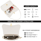 Kkxiu Small Shoulder Bag For Women Cute Purses Mini Hobo Handbag Trendy Clutch Purse