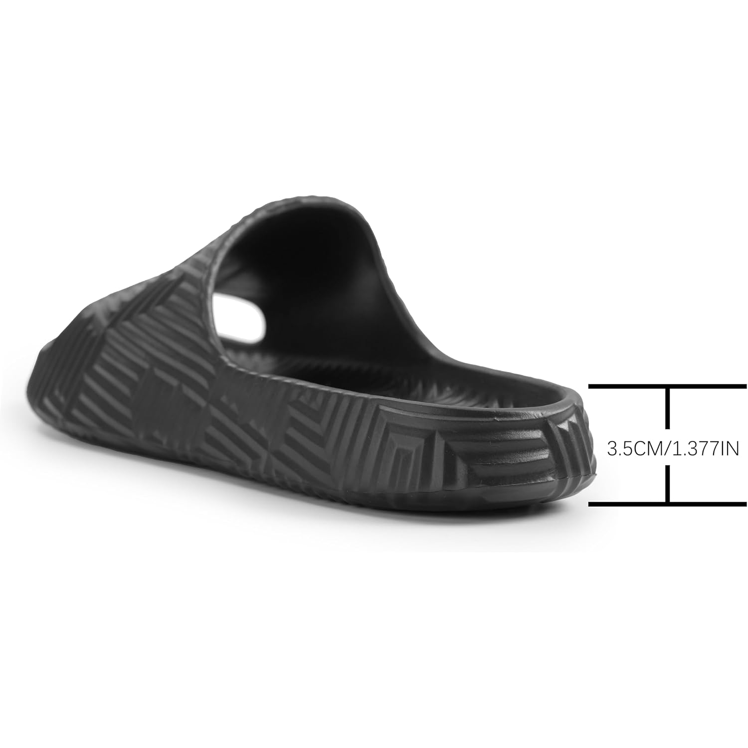 Weweya Slides For Women And Men - Bathroom Shower Shoes - Non Slip House Slippers - Lightweight Beach Sandals