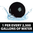 Crystalclear Pondshock Ball Freshwater Clarifier, Enzymes Shock Treatment | Natural Live Bacteria Muck & Sludge Remover For Small Outdoor Water Garden Ponds. Koi Fish & Aquatic Plants Safe