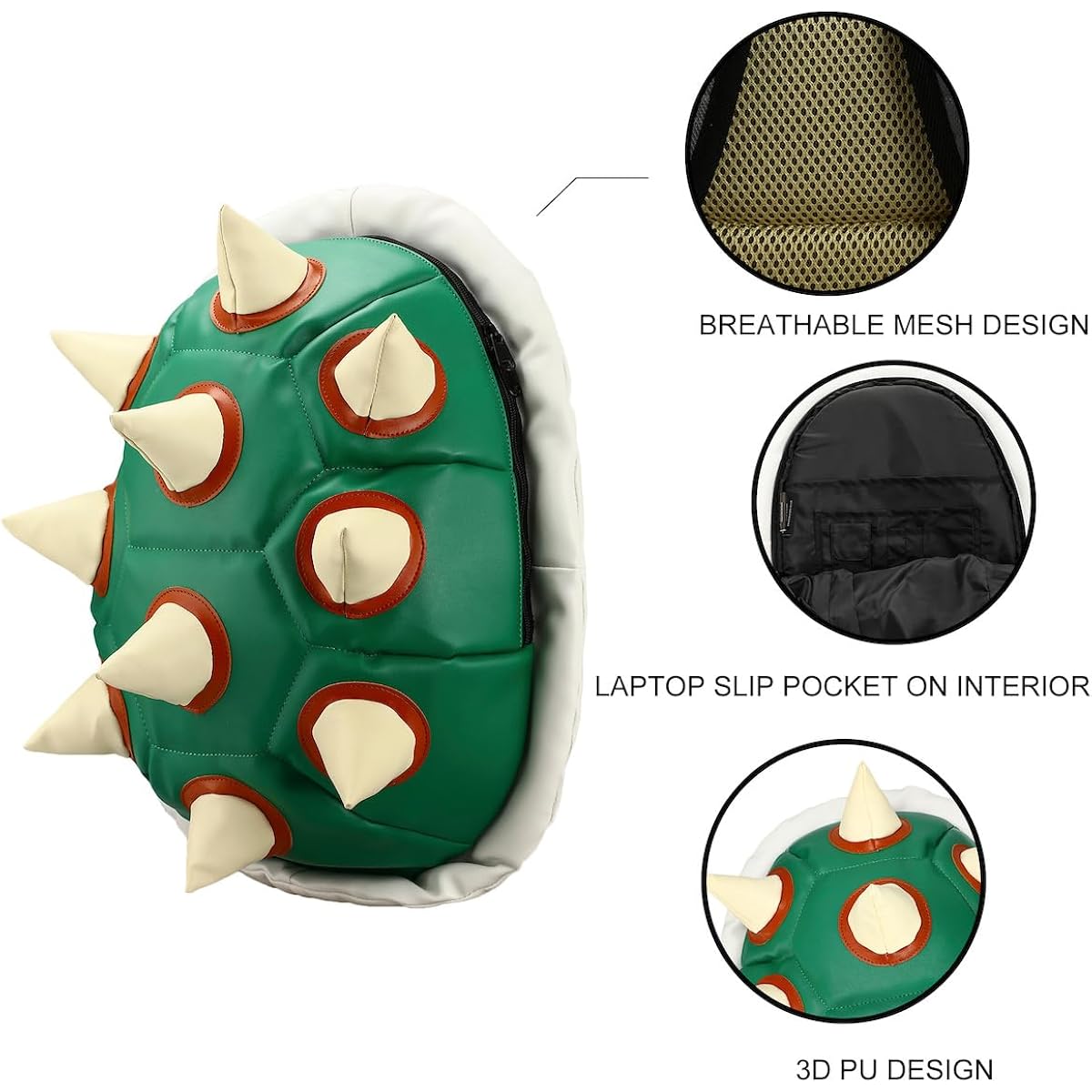 Bioworld Everyday Use Backpack With Iconic Designs And Functional Compartments
