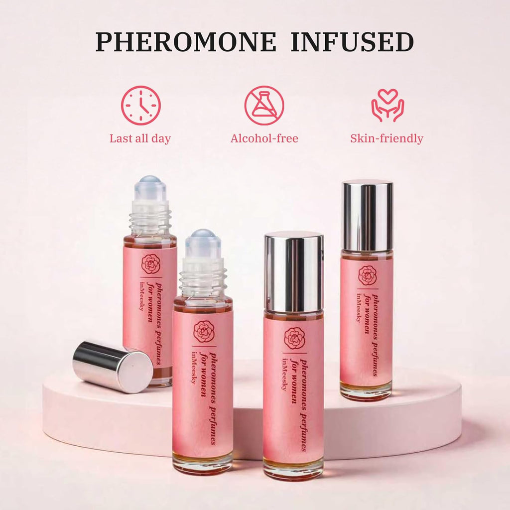 Pheromone Perfume for Women,Long-Lasting Vanilla Roll-On,Alluring Essential Perfume Oil for a Memorable Presence 0.34 fl.oz(10ml)