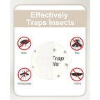 20 Pack Flea Trap Refill Discs Replacement Glue Boards, 7.1" Sticky Pads For Most Models Flea Bed Bug Traps For Inside Your Home