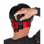 Quality Time Neck Hair Guide Supremium, The Original Neckline Template For Shaving And Keeping A Straight Or Curved Neck Hairline; A Line Up Stencil/Guard For Neckline, Do-It-Yourself Made In Usa