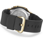 G-Shock Casio Stay Gold Series Analog-Digital Metallic Gold And Black Resin Strap Watch | Gm-2100G-1A9