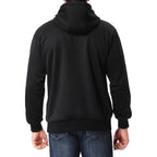 Tuaova Men'S Relaxed Fit Fleece-Lined Pullover Hooded Sweatshirt Comfortable And Soft
