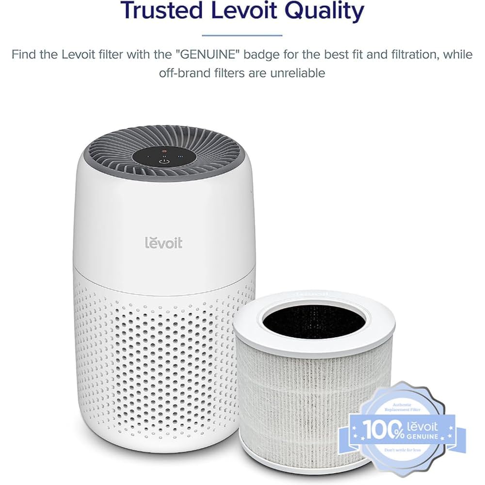 Levoit Core Mini-P Air Purifier Replacement Filter, Genuine Air Filters