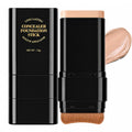 Foundation Stick,2 In 1 Dual-Ended Long-Lasting & Waterproof Concealer Korean Foundation Contour Sticks,Contouring Foundation With Brush,Full Coverage Matte Finish For Face Makeup(02Natural)