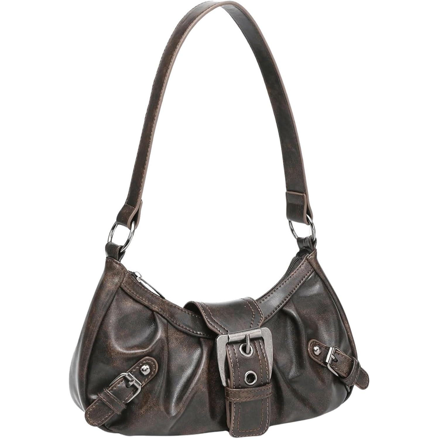Verdusa Shoulder Bag For Women Y2K Mini Purse Cute Goth Punk Vintage Purse | Top Handle