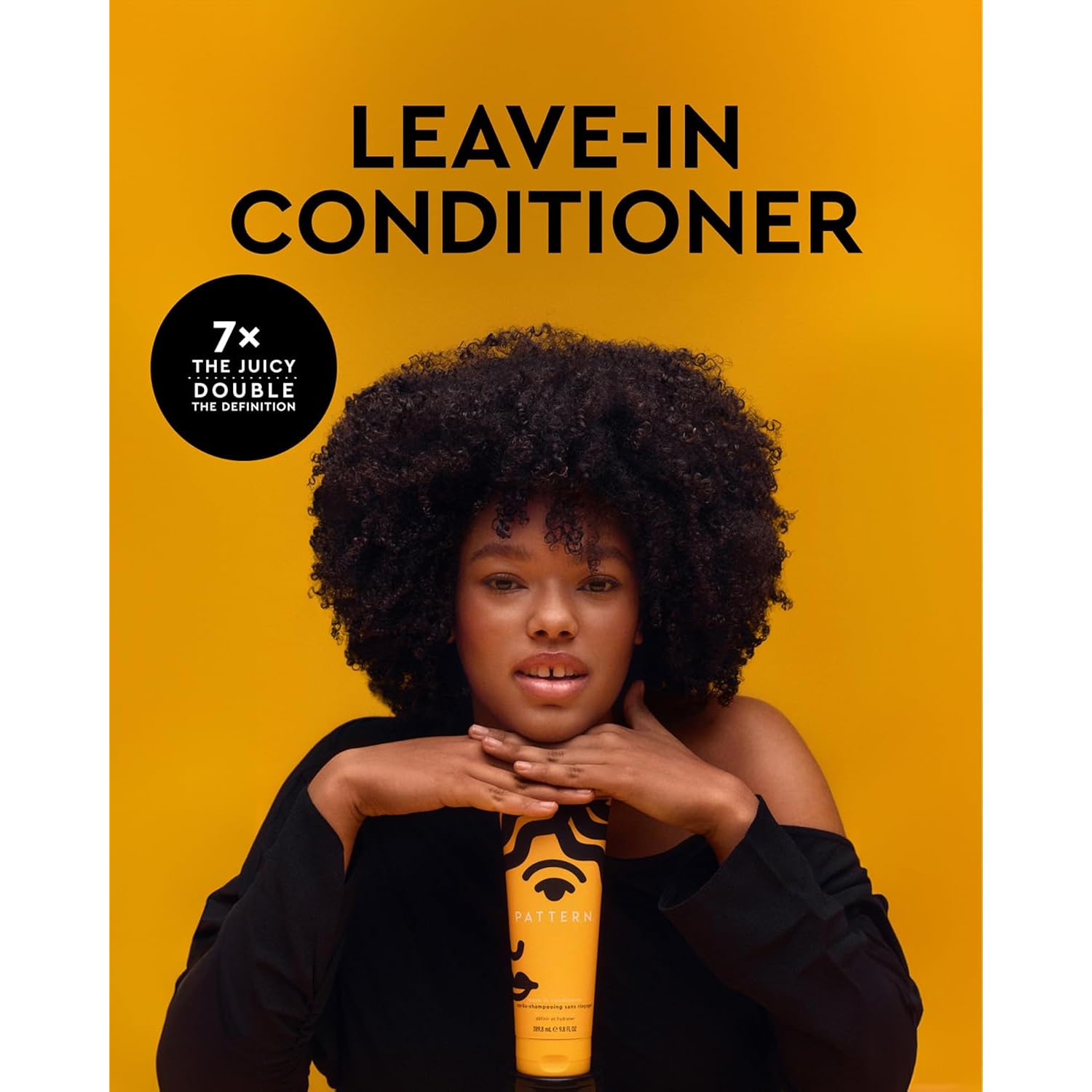 PATTERN Beauty by Tracee Ellis Ross Leave-In Conditioner 9.8 fl oz - Rich Moisture for Curly, Coily and Tight-Textured Hair, 3a to 4c