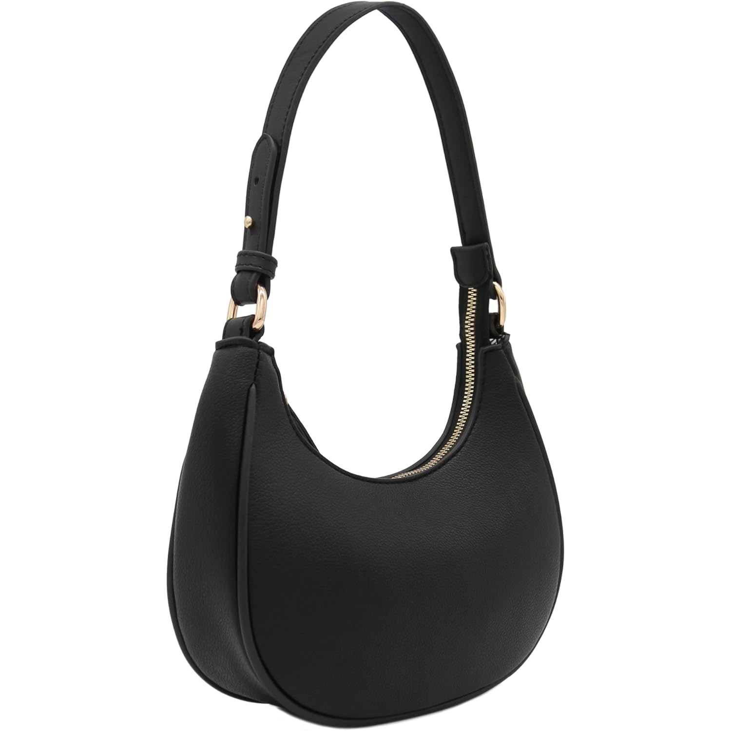 FashionPuzzle Small Crescent Shoulder Bag Underarm Purse