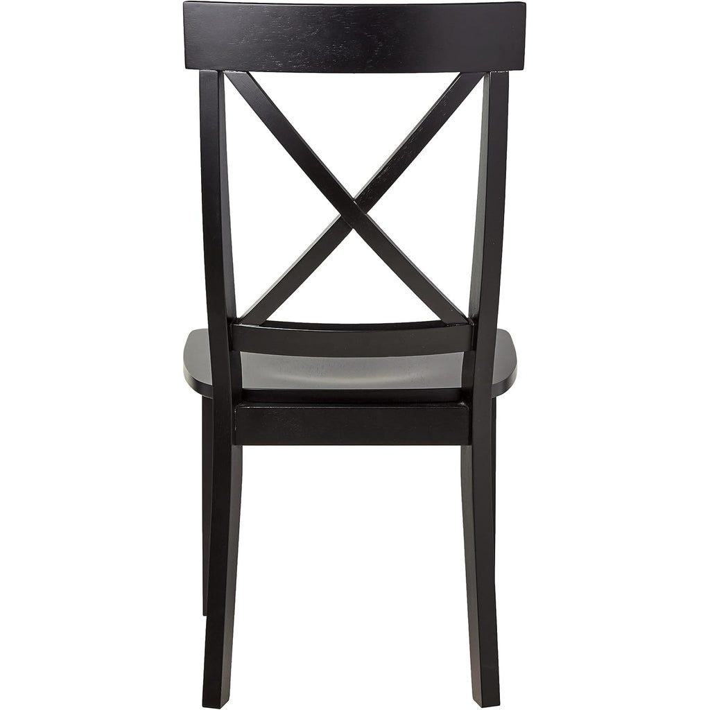 Homestyles Blair Black Dining Chairs, Set Of 2