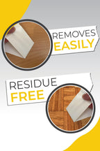 The Good Stuff Double Sided Carpet Tape [2"x10yd] - Heavy-Duty Rug Gripper Tape - Strong Non-Slip Rug Tape for carpet, hardwood floors, Vinyl, Area Rugs, Tiles, and Concrete - No Residue, Easy Removal