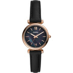 Fossil Women's Watch and Bracelet Set, Carlie Three-Hand Stainless Steel Watch for Women and Bracelet Set