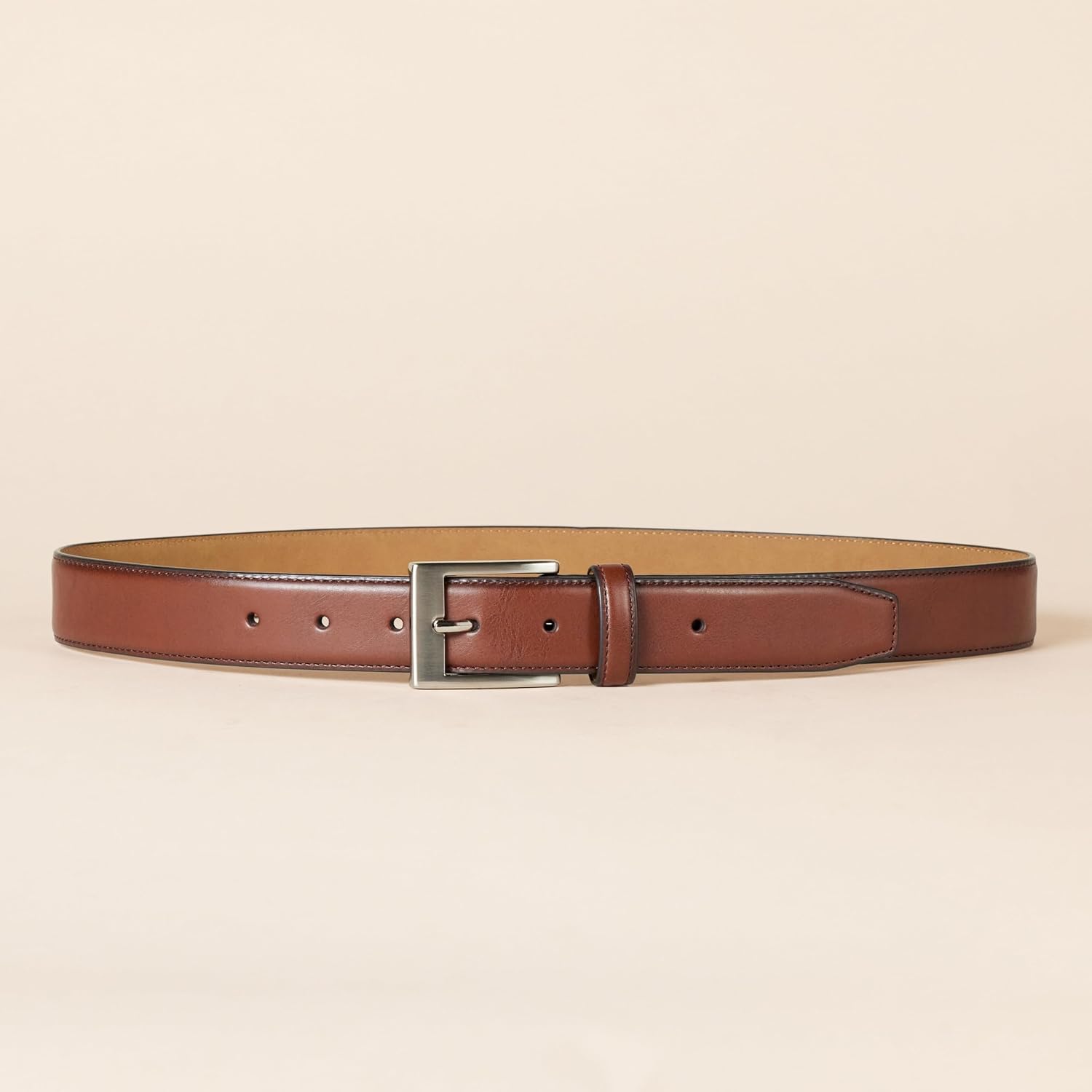 Amazon Essentials Men'S Leather Belt, Classic Style
