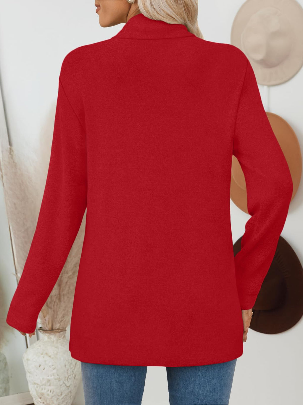LILLUSORY Cardigan for Women Lightweight Cardigans Fall Fashion Outfits | Open Front Long Cardigan with Pockets, Business Casual Travel Outfits