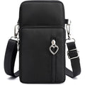 JANKS Small Crossbody Bag for Women - Mini Phone Purses with Crossbody Strap and Wallet - Nylon Arm Bag