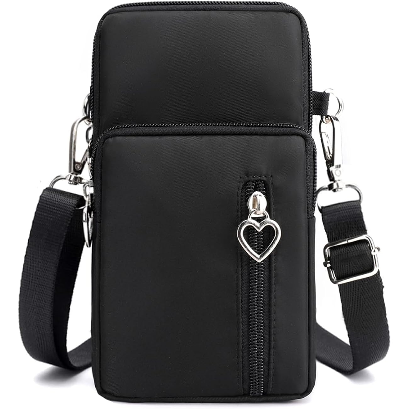 JANKS Small Crossbody Bag for Women - Mini Phone Purses with Crossbody Strap and Wallet - Nylon Arm Bag