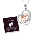 Pregnancy Gifts for First Time Mothers: Mom to be Sterling Silver Necklace Bracelet Earrings for Expecting Women Gifts for Pregnant Wife Daughter Sister Friends