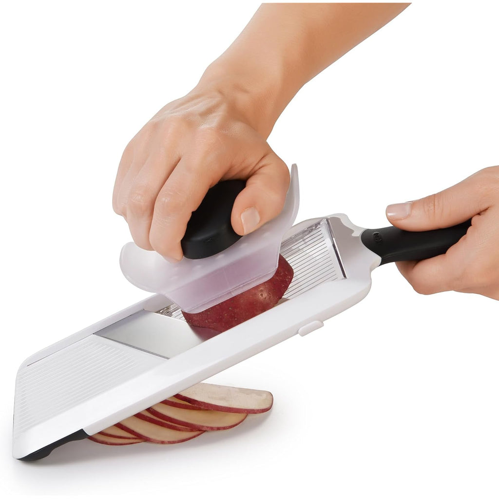 Oxo Good Grips Handheld Mandoline Slicer For Kitchen, Adjustable Vegetable Slicer