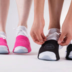 The Dancesocks Made In Usa Original Over Sneaker Socks For Dance On Smooth Floors (4 Pair)