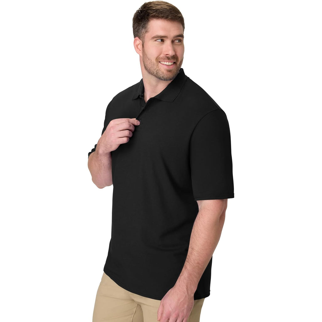 Hanes Men’S X-Temp Short Sleeve Polo Shirt, Midweight Men'S Shirt