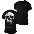 Gymreapers Skull Moisture Wicking T-Shirts For Men - Short Sleeve Workout Gym Shirts - Running Athletic Tees & Dry Fit Tshirt