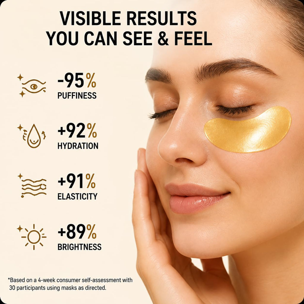 Eye Patches, Soothing Under-Eye Treatment Pads For Skincare,Birthday Gifts For Women - Gel Eye Patches For Dark Circles, Puffy Eyes, Undereye Bags - Gifts For Mom - Travel Essentials
