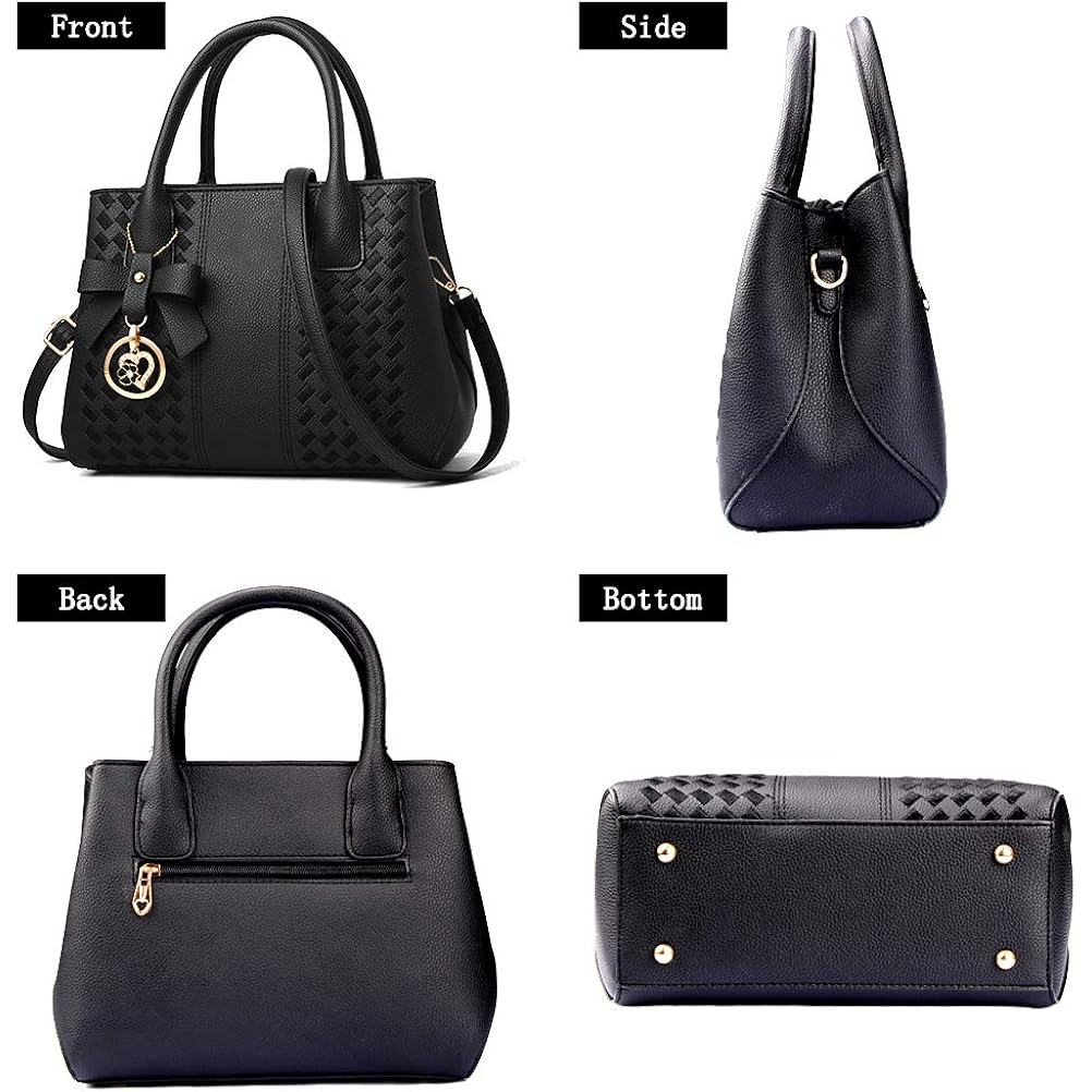Purses and Handbags for Women Fashion Ladies PU Leather Top Handle Satchel Shoulder Tote Bags | Fashion, Ladies, Shoulder, Fashion, Ladies, Shoulder