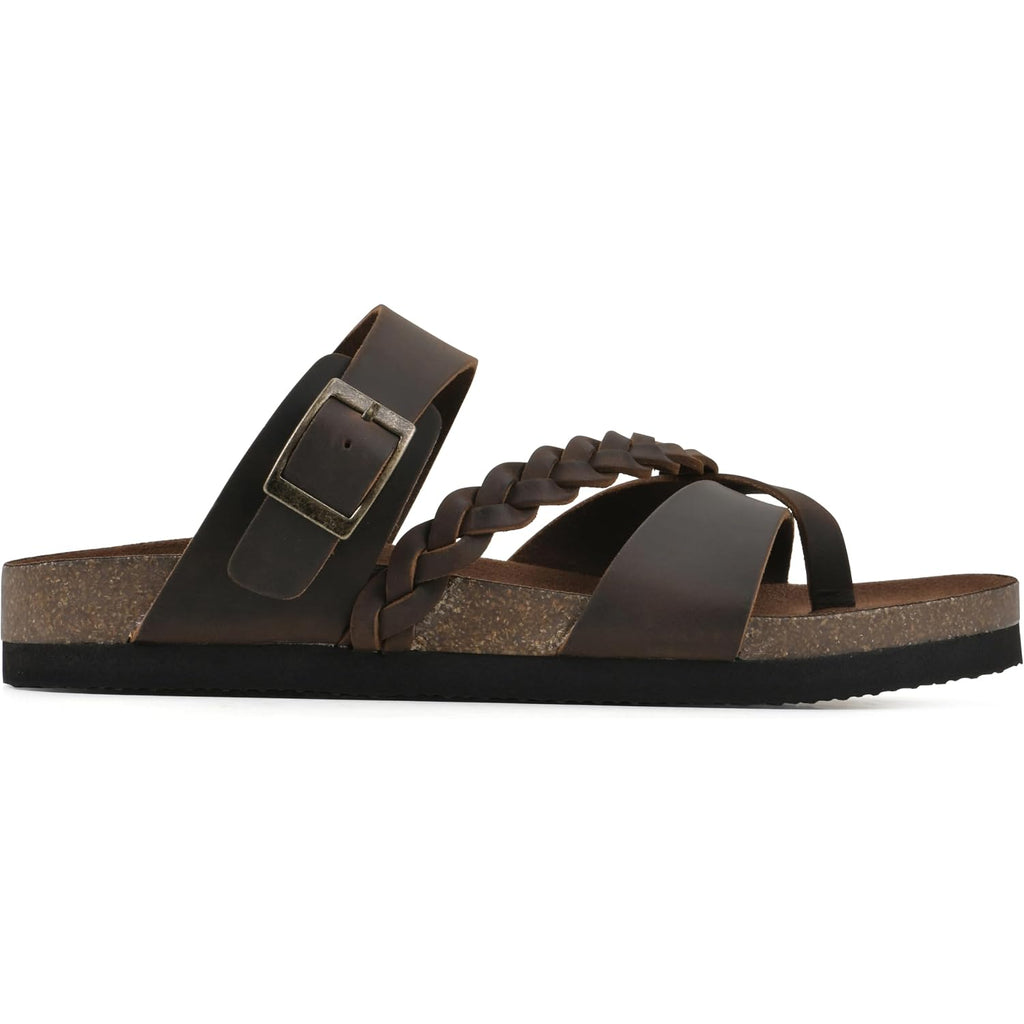 White Mountain Women'S Hazy Braided Footbed Sandal