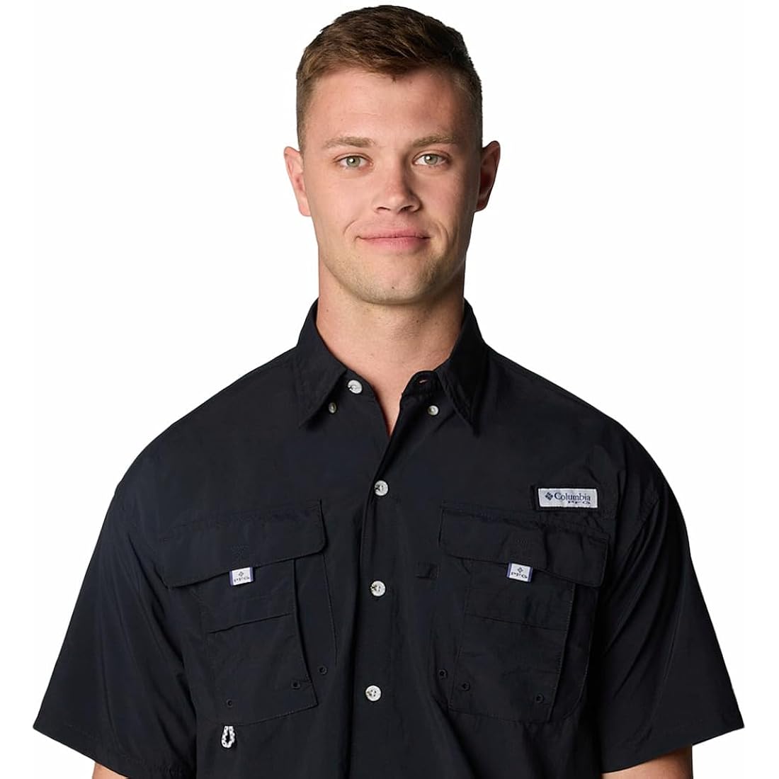 Columbia Men'S Pfg Bahama Ii Short Sleeve Fishing Shirt
